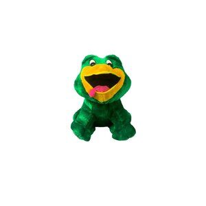 Ramona plush Frog Cute 11" tall Vintage Stuffed Animal Toy